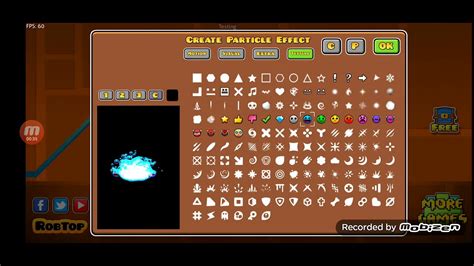 geometry dash particle